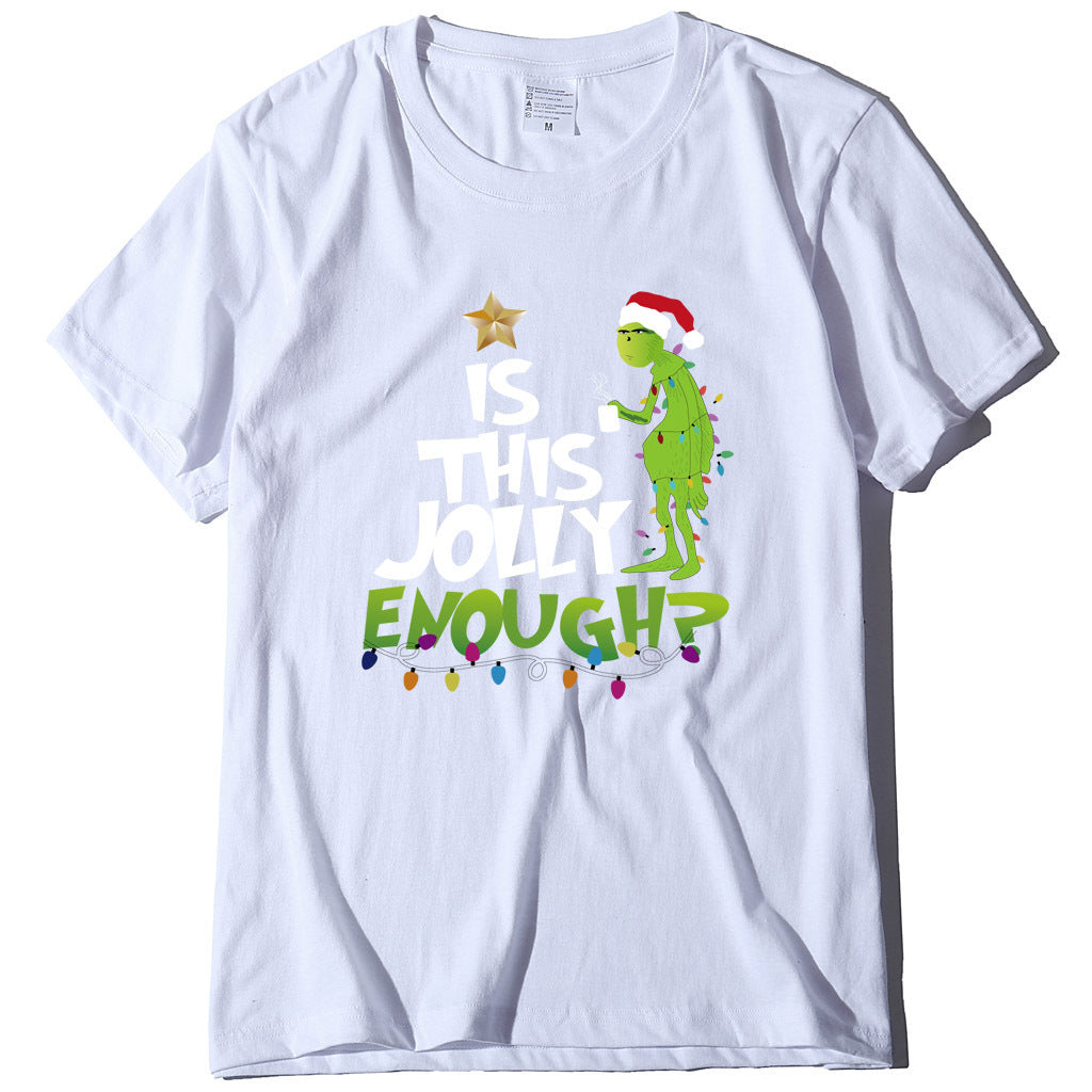 Camiseta de manga corta con estampado «Green Man» en inglés