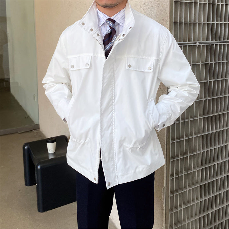 Chaqueta a cuadros, corte ligeramente holgado, para hombre