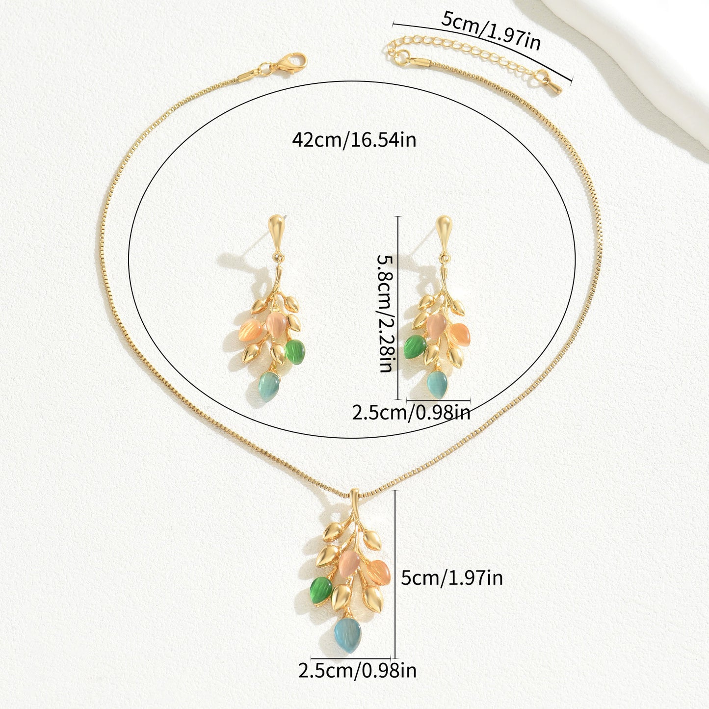 Pendientes, collares y joyas para mujer
