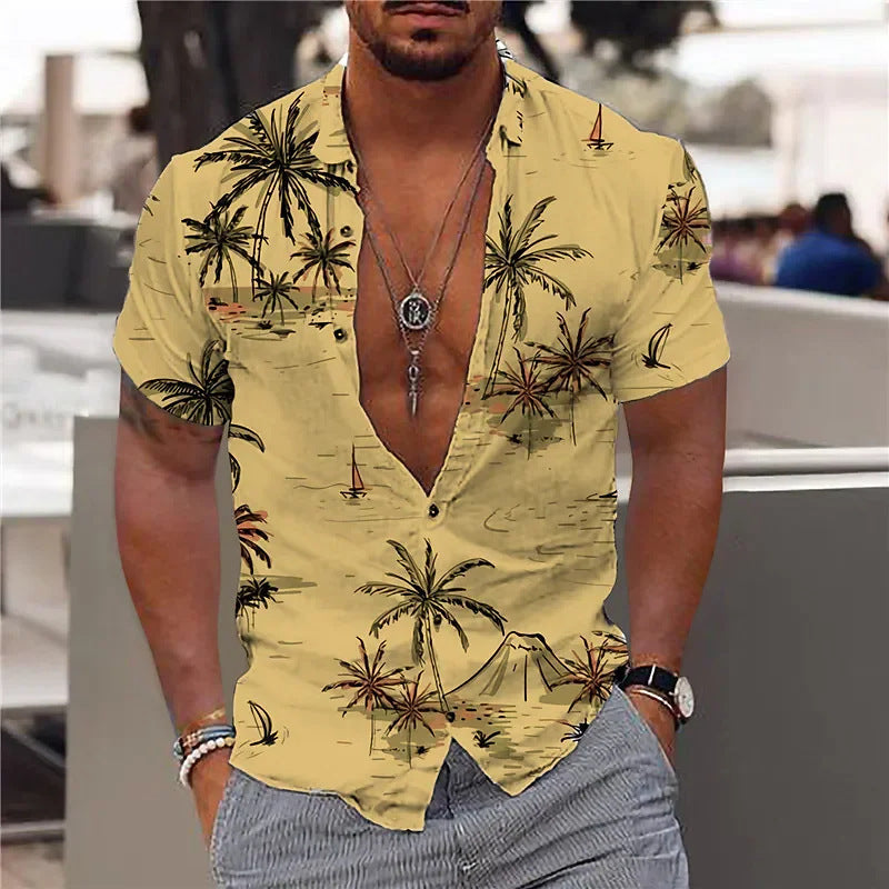 Camisa hawaiana para hombre: una prenda informal y a la moda